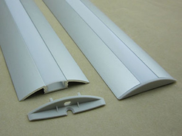 Aluminium Profile for LED Strips for surface mounting uner cabinets