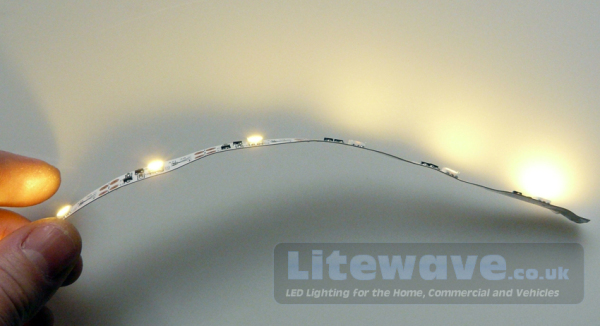Our Regulated Voltage and Current LED Strip is extremely thin