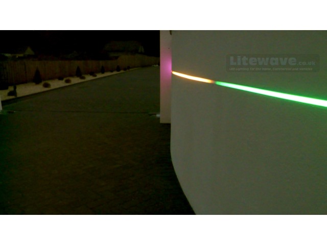 Animated Digital LED Light Strip with moving light effect