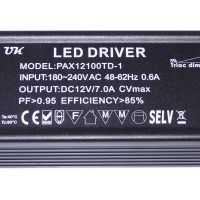 7A 12vdc In-Line Transformer - Mains Dimmable