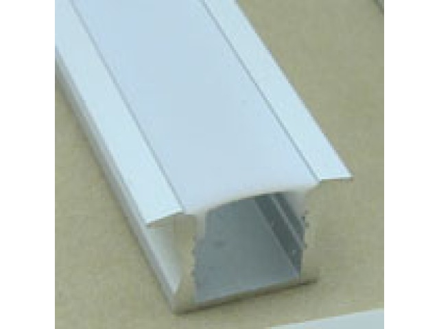 Aluminium Profile for LED Strips for mounting into a deep groove