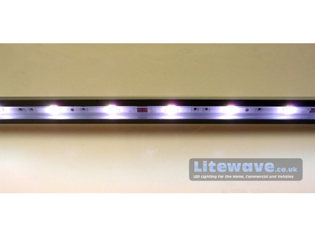 Aluminium LED Profile - For Fitting into a routed groove