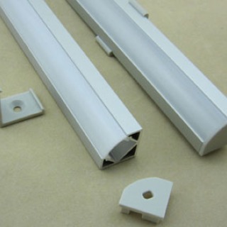 Aluminium LED Profile - Corner Mount