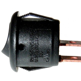 Mini Rocker Switch (6A @ 250vAC)