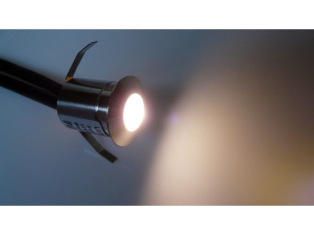 Mini 20mm Waterproof Led Light For Shower Niches Plinths Floors And Decking