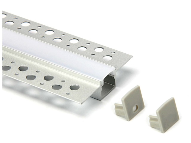 Aluminium Profile for Plastering into Walls and Ceilings