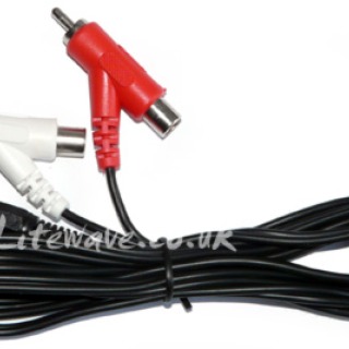 Audio Link Cable RCA to Jack