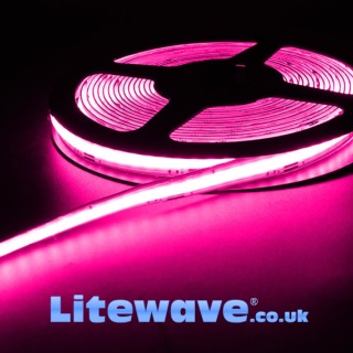 5M Dotless RGB LED COB Strip, 24vdc, Colour Changeable) (840 LEDs/M) 5M Reel