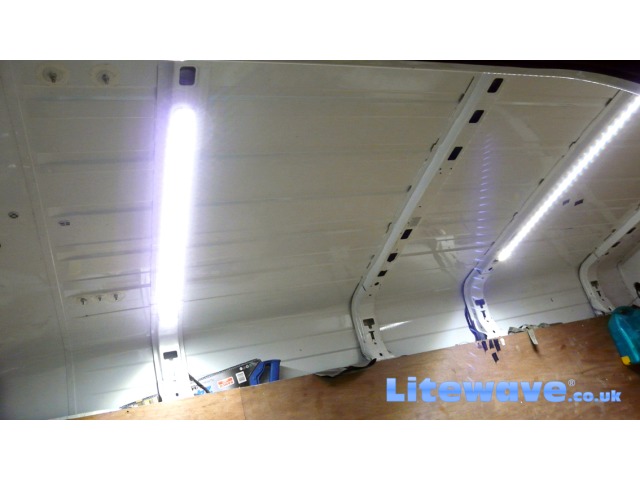 Samsung Van Lighting - inside van