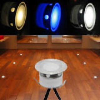 Single Colour LED Plinth and Floor Light (Waterproof IP67, 12vdc)