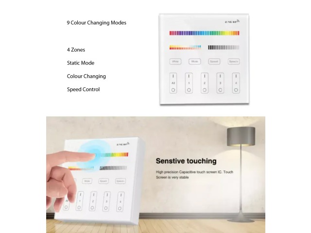 9 Different Modes for Controlling RGB/W LED Strip and other LED Light Sources