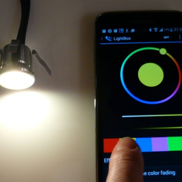 Litewave ® 28mm Colour Changeable LED Plinth Light (Waterproof IP67, 12vdc)