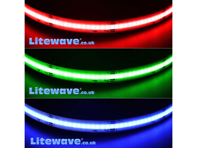 RGB COB Strip - 3 Primary Colours