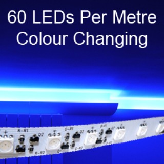 Litewave® Architectural - RGB LED Strip (24vdc) (60 LEDs/M) -  Splashproof
