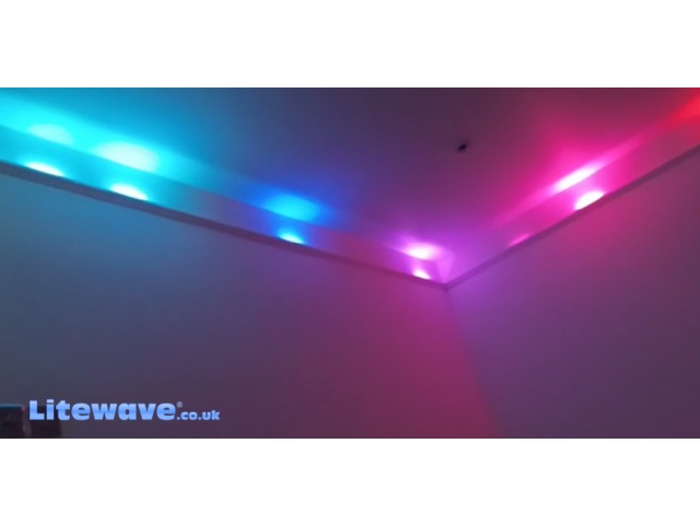 One of the Affects of our Pixel Strip Controller