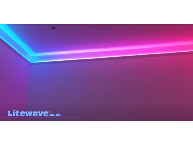 Rainbow Animated effect with Litewave Architectural Kit