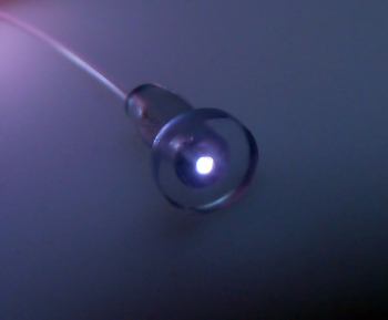Fibre Optic Star Light fitting illuminated