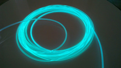 LED fibre optic cable