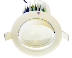 An 18w Recessed LED Downlight