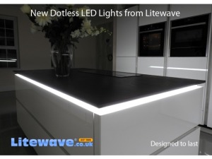 Dotless LED Strip under kitchen worktop
